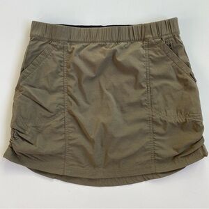 Prana Olive Green Mini Skort XS
